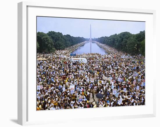 Poor Peoples Campaign Solidarity Day 1968-Charles Tasnadi-Framed Photographic Print