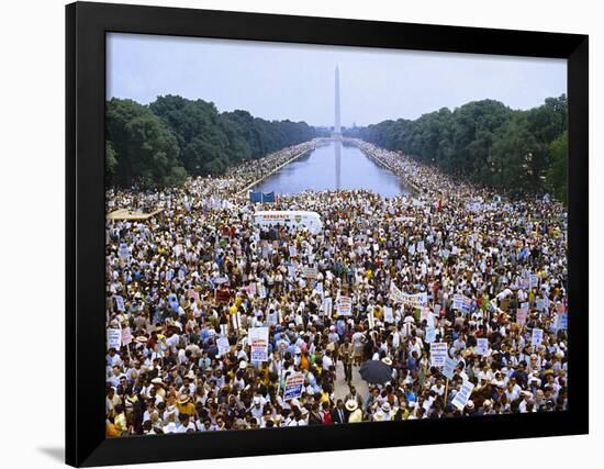 Poor Peoples Campaign Solidarity Day 1968-Charles Tasnadi-Framed Photographic Print