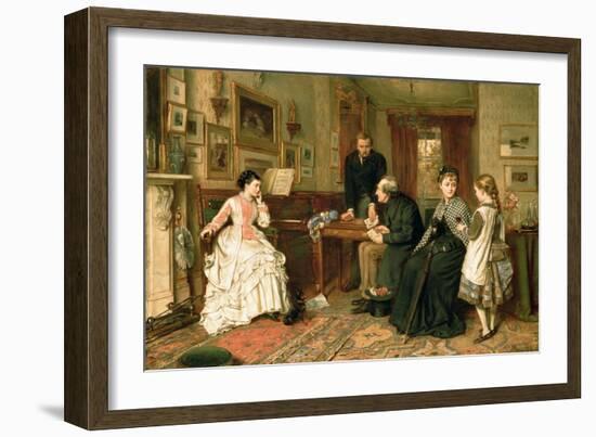 Poor Relations, 1875-George Goodwin Kilburne-Framed Giclee Print