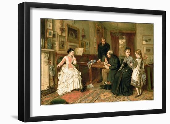 Poor Relations, 1875-George Goodwin Kilburne-Framed Giclee Print