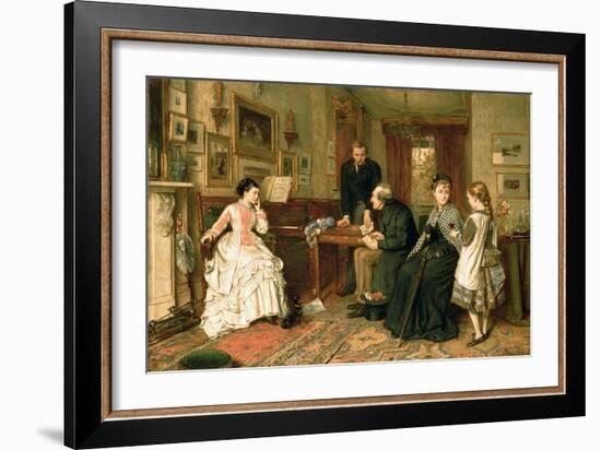 Poor Relations, 1875-George Goodwin Kilburne-Framed Giclee Print