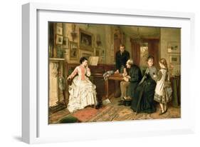 Poor Relations, 1875-George Goodwin Kilburne-Framed Giclee Print