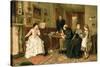 Poor Relations, 1875-George Goodwin Kilburne-Stretched Canvas