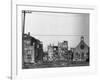 Poor Section of Town-Russell Lee-Framed Photographic Print