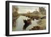 Poor Venice, 1882-1883-Pietro Fragiacomo-Framed Giclee Print