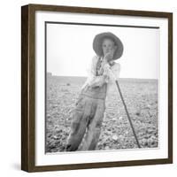 Poor white, North Carolina, 1936-Dorothea Lange-Framed Photographic Print