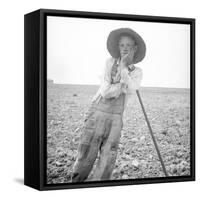 Poor white, North Carolina, 1936-Dorothea Lange-Framed Stretched Canvas