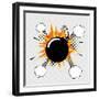 Pop Art Bomb-DAVIDS47-Framed Art Print