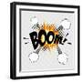Pop Art Boom-DAVIDS47-Framed Art Print
