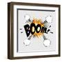 Pop Art Boom-DAVIDS47-Framed Art Print