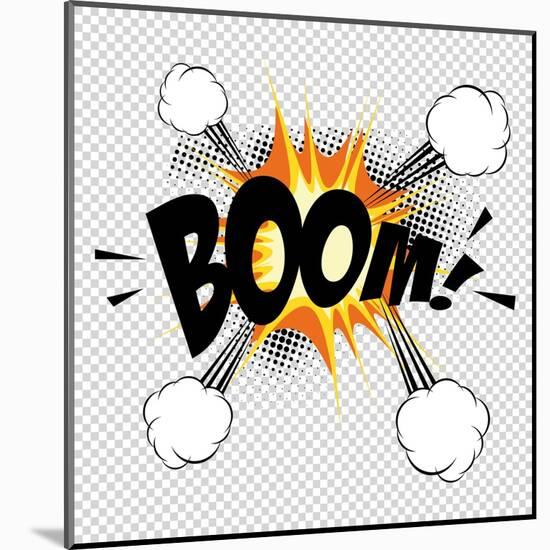 Pop Art Boom-DAVIDS47-Mounted Art Print