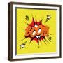 Pop Art Boom-DAVIDS47-Framed Art Print