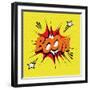 Pop Art Boom-DAVIDS47-Framed Art Print