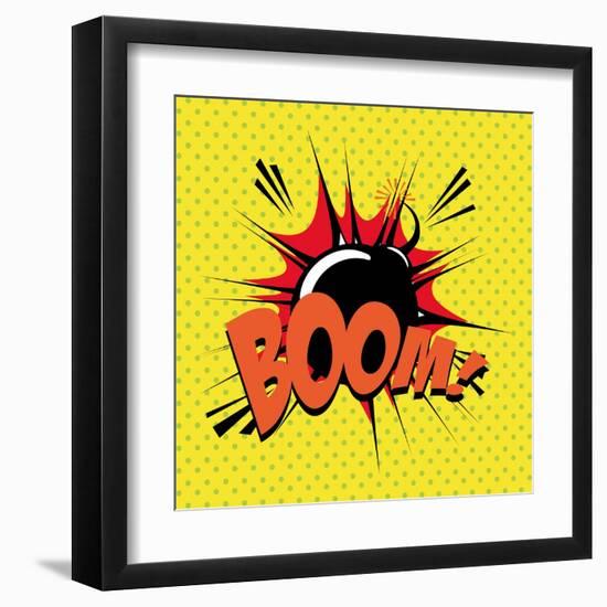 Pop Art Boom-DAVIDS47-Framed Art Print