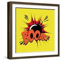 Pop Art Boom-DAVIDS47-Framed Art Print