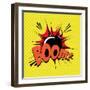 Pop Art Boom-DAVIDS47-Framed Art Print