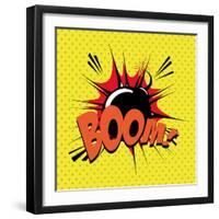 Pop Art Boom-DAVIDS47-Framed Art Print