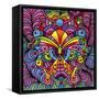 Pop Art Butterfly-Howie Green-Framed Stretched Canvas