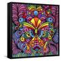 Pop Art Butterfly-Howie Green-Framed Stretched Canvas