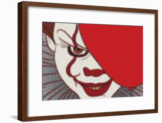 Pop Art Clown-null-Framed Poster