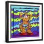 Pop-Art Clown-Howie Green-Framed Giclee Print