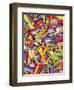 Pop Art Drums-Howie Green-Framed Giclee Print