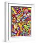 Pop Art Drums-Howie Green-Framed Giclee Print