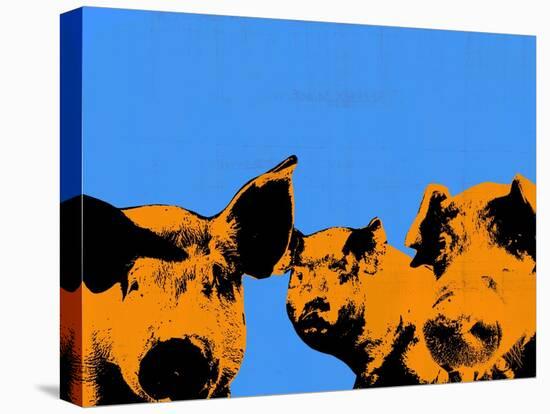 Pop Art Farm III-Annie Warren-Stretched Canvas