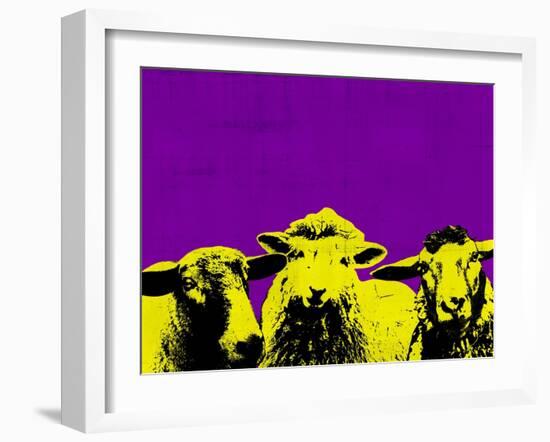 Pop Art Farm IV-Annie Warren-Framed Art Print