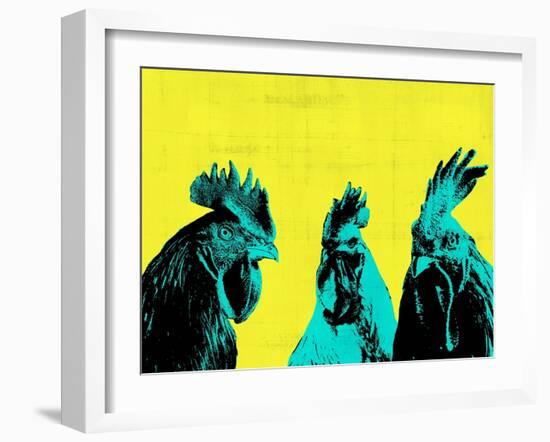 Pop Art Farm V-Annie Warren-Framed Art Print