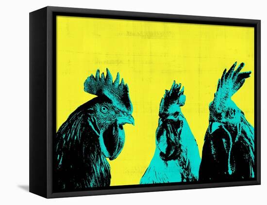 Pop Art Farm V-Annie Warren-Framed Stretched Canvas