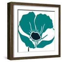 Pop Art Floral V-Wild Apple Portfolio-Framed Art Print