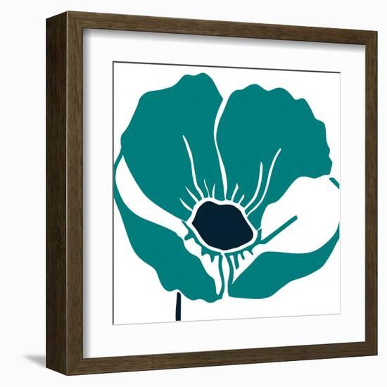 Pop Art Floral V-Wild Apple Portfolio-Framed Art Print