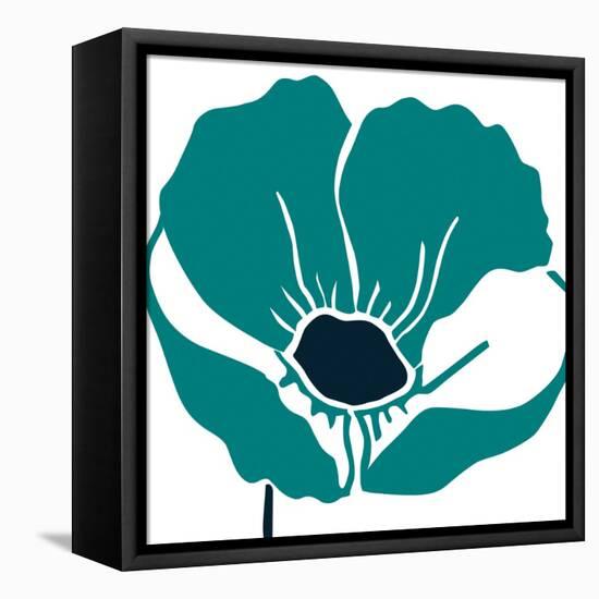 Pop Art Floral V-Wild Apple Portfolio-Framed Stretched Canvas