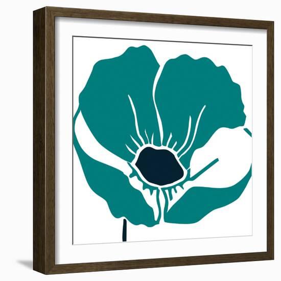 Pop Art Floral V-Wild Apple Portfolio-Framed Art Print