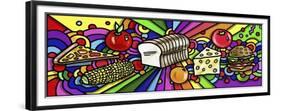 Pop Art Food-Howie Green-Framed Premium Giclee Print