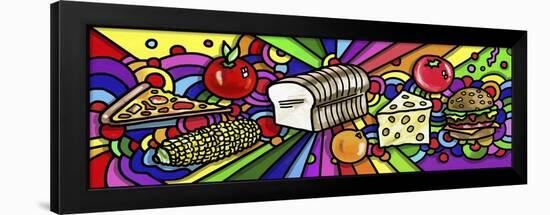 Pop Art Food-Howie Green-Framed Giclee Print