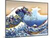 Pop Art Great Wave-Howie Green-Mounted Giclee Print