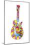 Pop Art Guitar Dove-Howie Green-Mounted Giclee Print