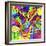 Pop Art Guitar Drum-Howie Green-Framed Giclee Print