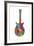 Pop Art Guitar Star-Howie Green-Framed Giclee Print