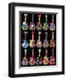 Pop Art Guitars-Howie Green-Framed Giclee Print