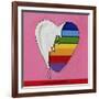 Pop Art Heart Drip-Howie Green-Framed Giclee Print