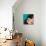 Pop Art Kissing Couple-Eva Andreea-Stretched Canvas displayed on a wall