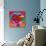 Pop Art Lightning Heart Circle-Howie Green-Giclee Print displayed on a wall