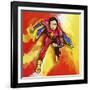 Pop Art Mr Superhero-Howie Green-Framed Giclee Print