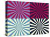 Pop Art Nova by Four Yellow Blue and Red-Luis Stortini Sabor aka CVADRAT-Stretched Canvas