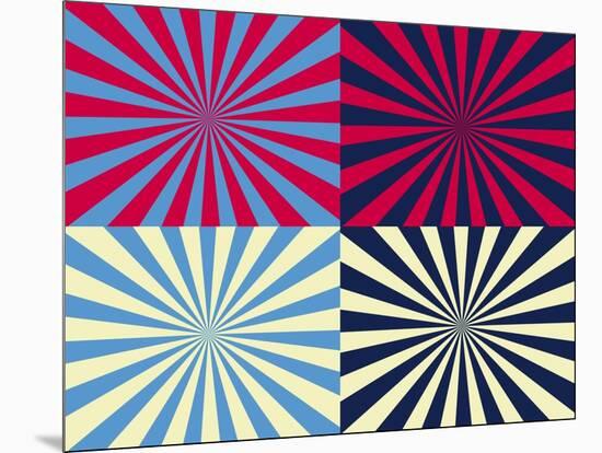 Pop Art Nova by Four Yellow Blue and Red-Luis Stortini Sabor aka CVADRAT-Mounted Art Print