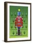 Pop Art Nutcracker-Howie Green-Framed Giclee Print