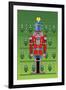 Pop Art Nutcracker-Howie Green-Framed Giclee Print